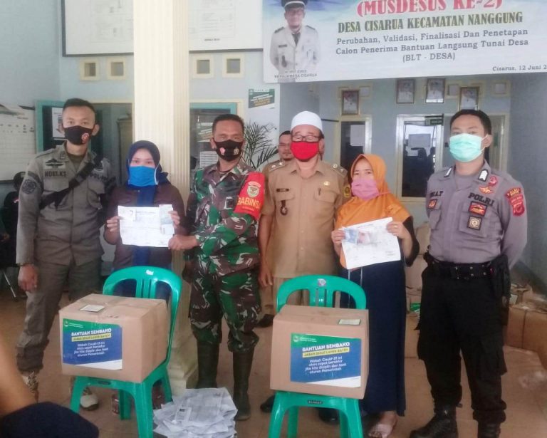 Desa Cisarua Kembali Bagikan Bantuan