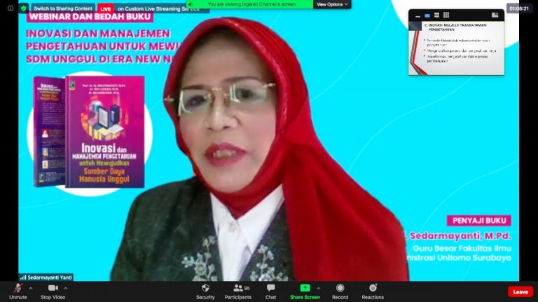 Inovasi dan Manajemen Pengetahuan untuk Mewujudkan SDM Unggul di Era New Normal 1