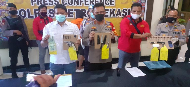 Komplotan Residivis Pencurian Motor di Ringkus Jajaran Kepolisian Cikarang