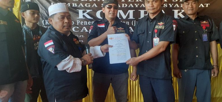 Korcam LSM KOMPAK Cikarang Utara di Kukuhkan