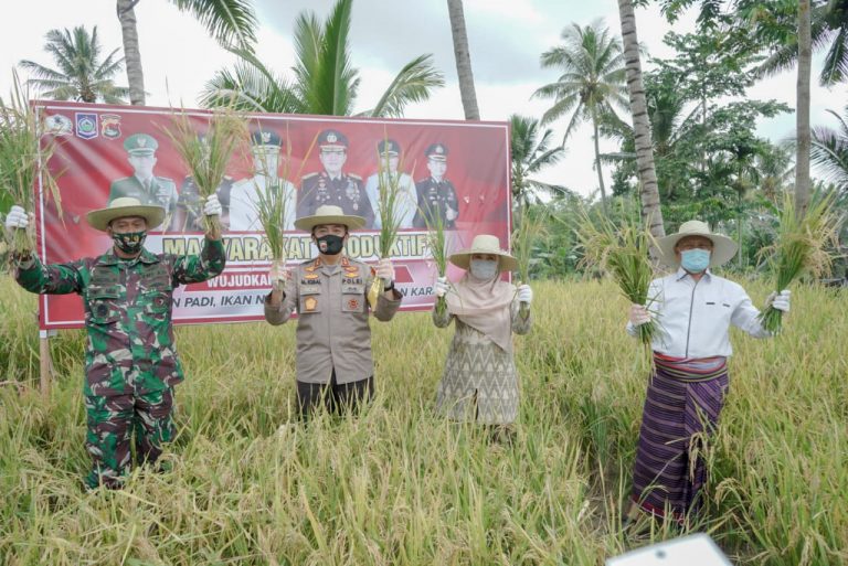 Panglima TNI dan Kapolri Luncurkan Kampung Tangguh Nusantara di Desa Kembang Kuning 1