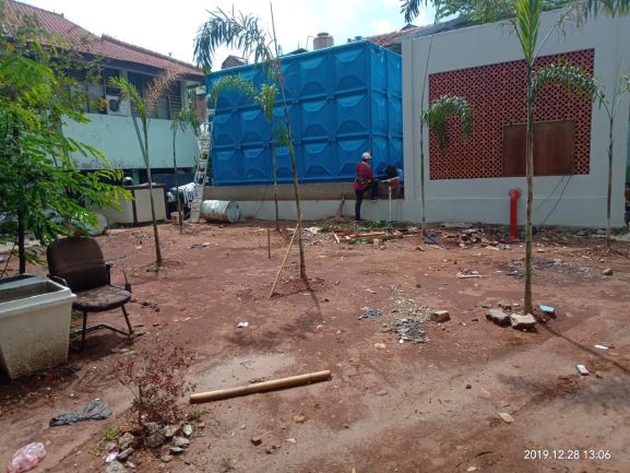Pekerjaan Rehap Total Kantor Camat Tanjung Priok TA 2019