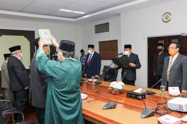 Sekda Lantik Empat Pejabat di Lingkup Pemprov NTB 1