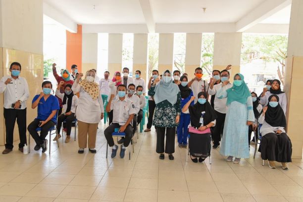 Wagub Berikan Semangat Kepada Nakes