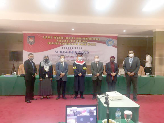 Dr,Surya Pujoyono ,S.T.,M.T. Raih Doktor