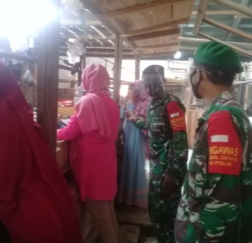 Operasi Rutin Koramil 2125 Nanggung Untuk Antisipasi Covid - 19 1