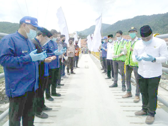 Jembatan Penghubung Empat Kampung Resmi Dibuka