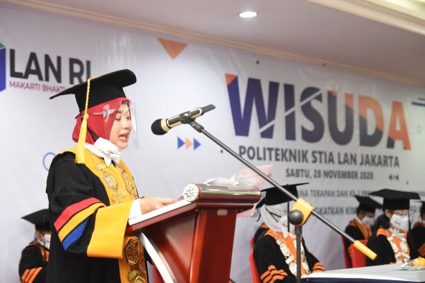 WISUDA POLITEKNIK STIA LAN JAKARTA 2020