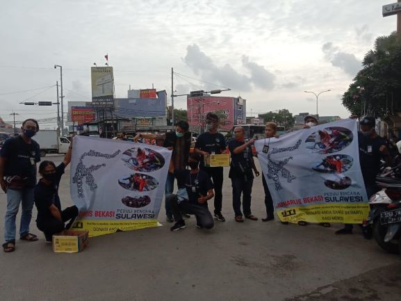 Galang Dana Korban Gempa Mamuju