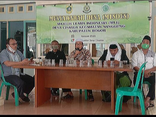 Kades Cisarua Laksanakan Musdes 1
