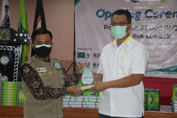 Gubernur NTB Launching Distribusi 27.000 Al-Quran 2