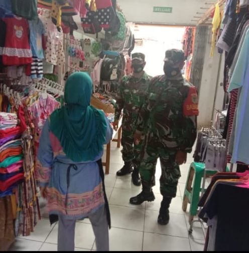 Jajaran Koramil 2125 Langsung Tegur Pelanggar Prokes 2