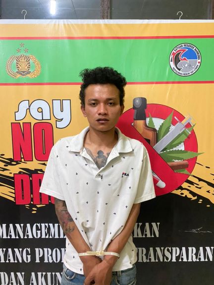 Tersangka Risky Berhasil Ditangkap 1