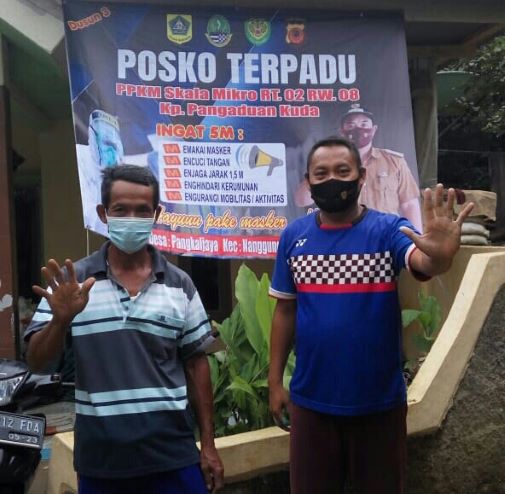 kampung Cilimus RW. 08 Desa Pangkal Jaya 2