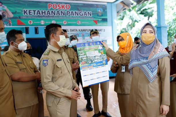 Wagub NTB Tinjau Posko Ketahanan Pangan 1