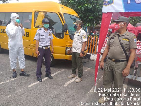 Terminal Kalideres Terdapat 5 Orang Fositif Covid-19