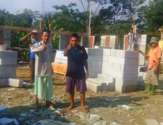 Pembangunan Mesjid Al Mubarokah 2
