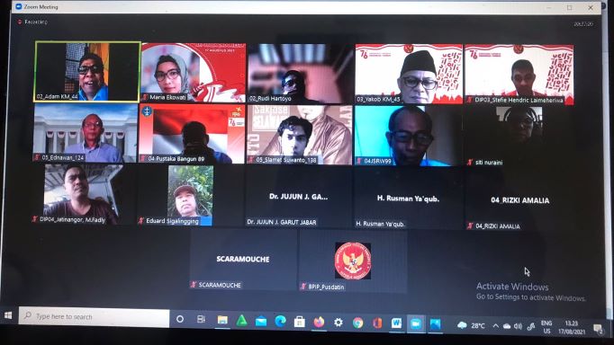 Dr. Ir. Mas Wigrantoro Roes Setiyadi, SE., S.Kom., M.Si., MPP., IPU., CMA., CIPM., AER., Menjadi Ketua TIM PERUMUS Alumni Ikatan Doktor Ilmu Pemerintahan (IPDN) Pada Perayaan HUT RI ke – 76 4