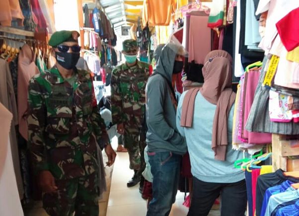Jajaran Koramil 0621-17 Nanggung Masih Temukan Pelanggar Prokes 1