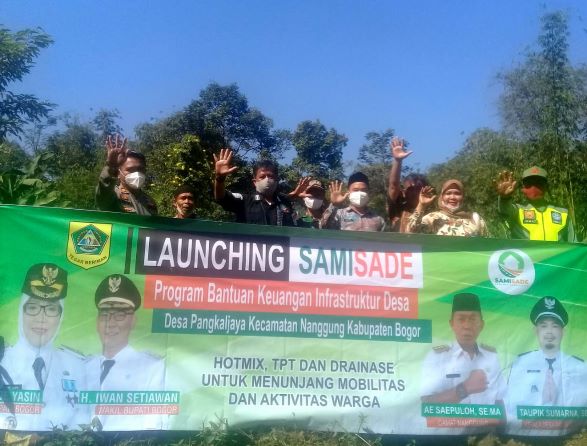 Kades Pangkal Jaya Adakan Launching Samisade Bersama Muspika Kec. Nanggung 1