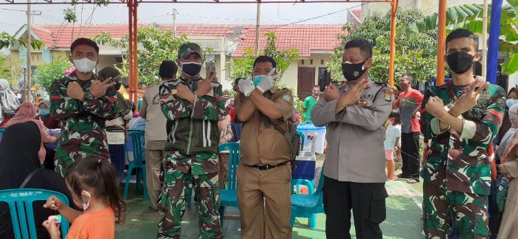 Kades Sukahurip Bersama UPTD Puskesmas Banjarsari 2