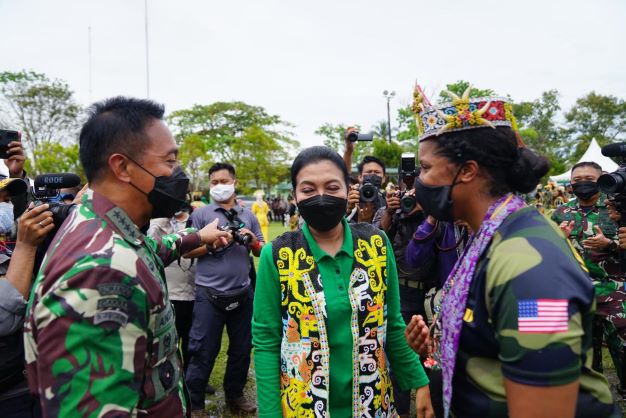 Kegiatan Sport and Culture Day Menjelang Akhir Latma Garuda Shield 1