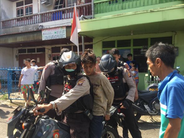 Tim PRC Dit Samapta Polda Kalbar Amankan Pelaku Tindak Pidana Pencurian 1