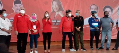 DPC PDI Perjuangan Jakarta Timur mengadakan 1.300 Vaksinasi Gratis 1
