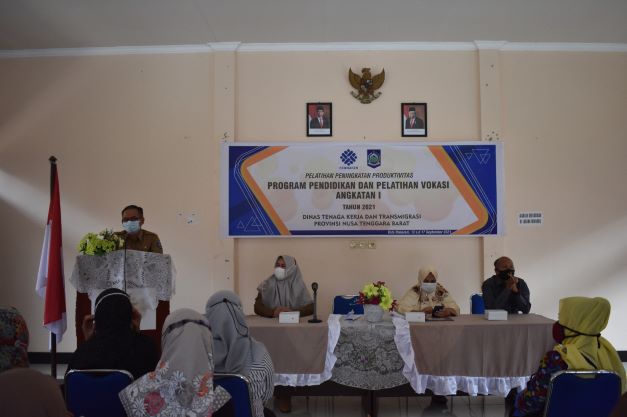 Gelar Pelatihan Produktivitas, Disnakertrans NTB 1