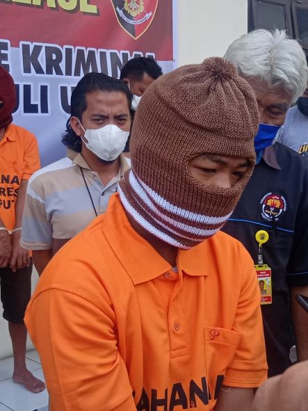 RANMOR Ditangkap Satuan Reskrim Polres Taput, Kapolres Berikan Keterangan Kepada Media 1