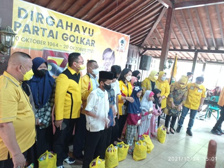 HUT Ke - 57 DPD Golkar Kab Bekasi Bersatu Untuk Menang