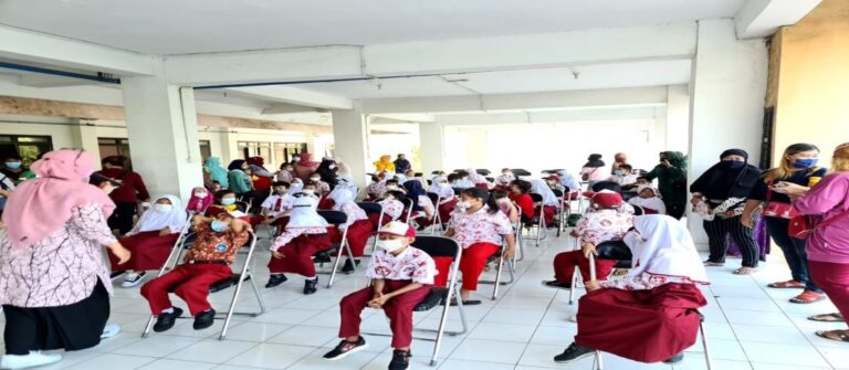 Sebanyak 288 Siswa Ikuti BIAS yang Dilaksanakan Oleh Pengelola UPRS II Dan Puskesmas Rusun Marunda 1