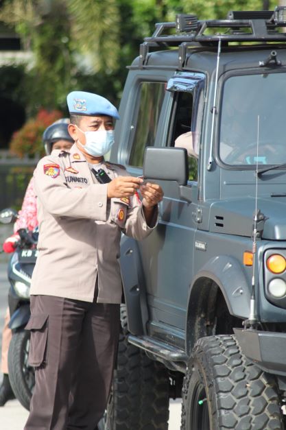IPTU. Sunarto, S.H. Kasi Propam Lakukan Gaktiblin Personil Polresta Pontianak 1