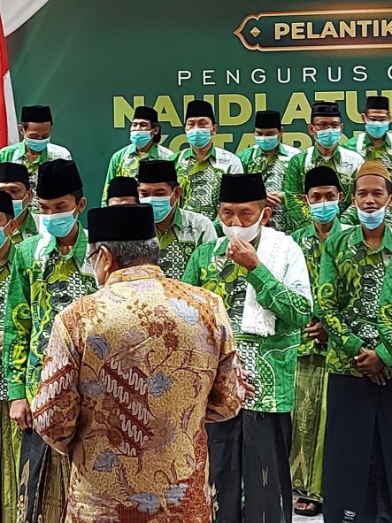Pelantikan Pengurus PCNU Kota Ponrianak Periode Tahun 2021 - 2026 oleh Ketum PBNU di Pontianak 1