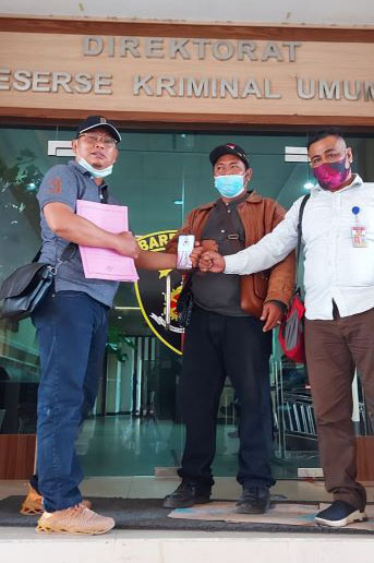 Tidak Terima Pekerjaan Proyek Turap Diberitakan, OTK Melakukan Pengancaman, Ridwan Sinaga, S.H