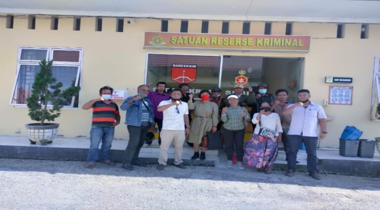 Himpunan Mayarakat Adat Pomparan Raja Ompu Ratus Simangunsong Laporkan Terkait Perusakan Bangunan 1