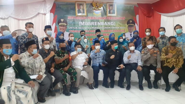 Ini Hasil Usulan Musrenbang Kecamatan Karang Bahagia 2023 1