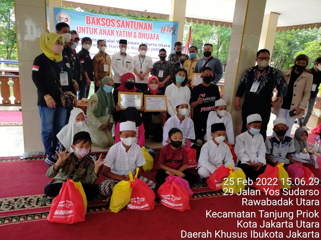 Meriahkan HPN 2022, KBBWJU Beri Bantuan Sosial Kepada 60 Anak Yatim dan Kaum Dhuafa 1