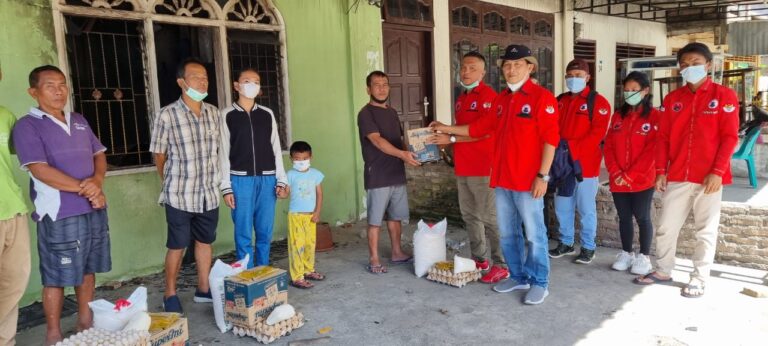 ‘Aksi Peduli Sesama’ Banteng Muda Indonesia (BMI) PAC Tarutung Kunjungi 4 KK Korban Musibah Kebakaran 1