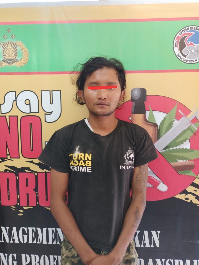Dedi Warga Kabupaten Toba Tertangkap di Taput Saat Antar Sabu – sabu 1