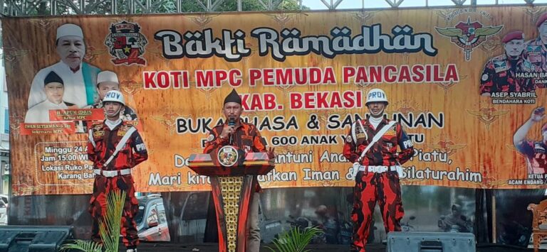 KOTI Mahatidana MPC PP Kabupaten Bekasi Gelar Bukber dan Santuni 1300 Yatim 2