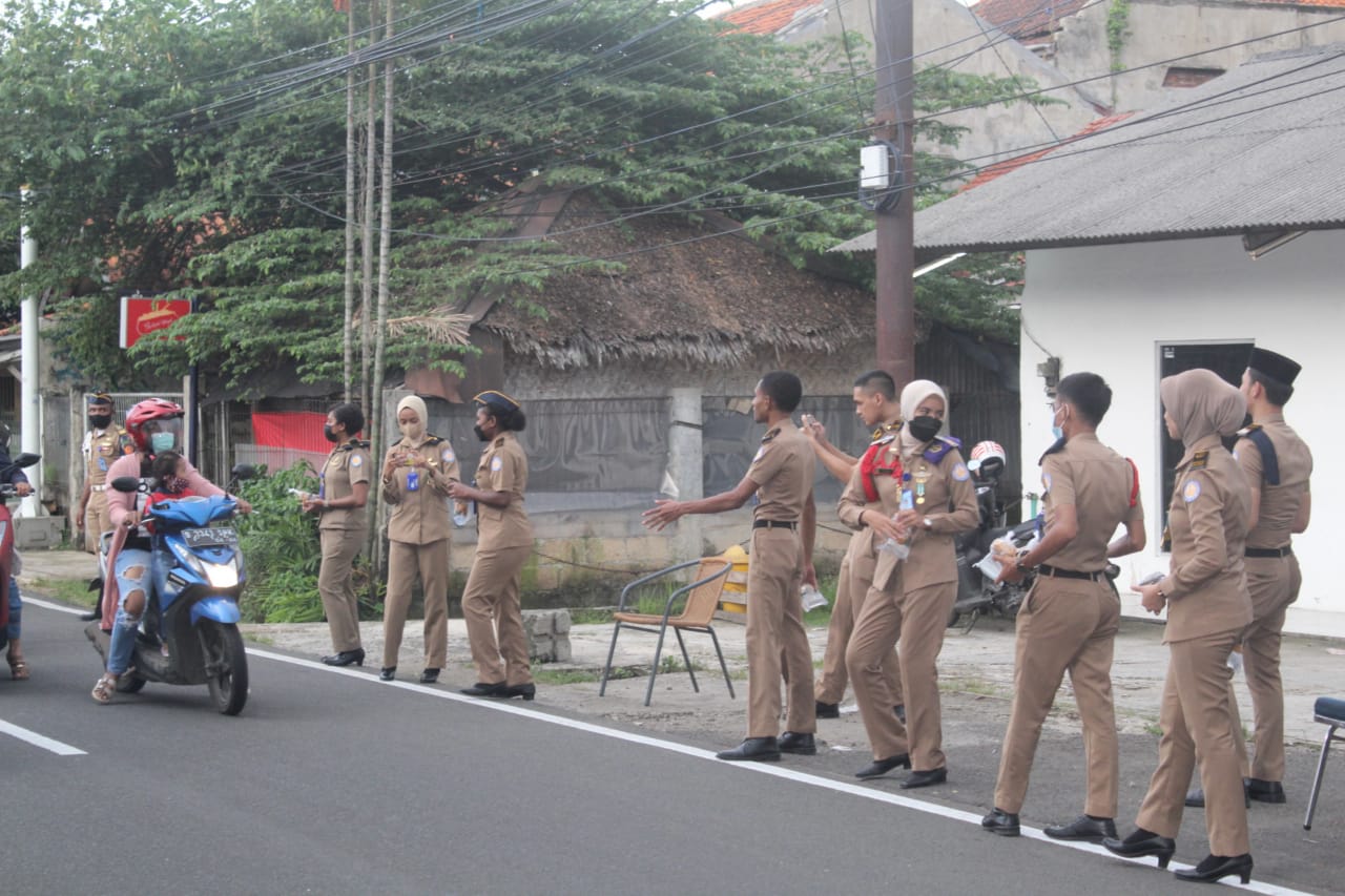Ketua Mahasiswa BEM STIPAN yaitu Bupati Korps WBP 5