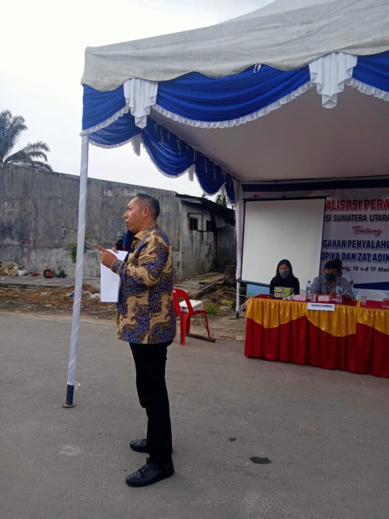 DR. Jonius TP. Hutabarat S.Si, M.Si Sosialiasi Perda Provinsi Sumatera Utara No 1 Tahun 2019 di Kecamatan Tarutung 1