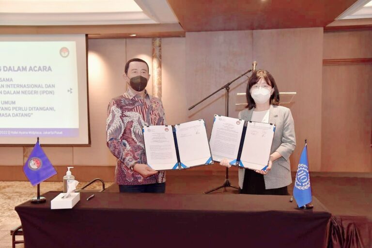 Kick Off Penandatanganan Kerja sama International Labour Organization 1
