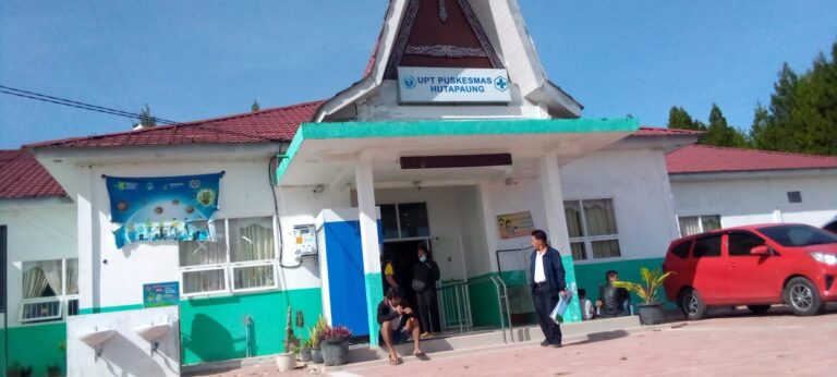 Pelayanan di Puskesmas Huta Paung Kembali Normal 1