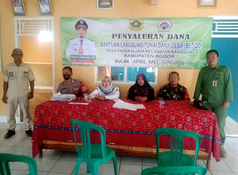 Pemdes Pangkal Jaya Salurkan BLT Dana Desa untuk 206 KPM 1