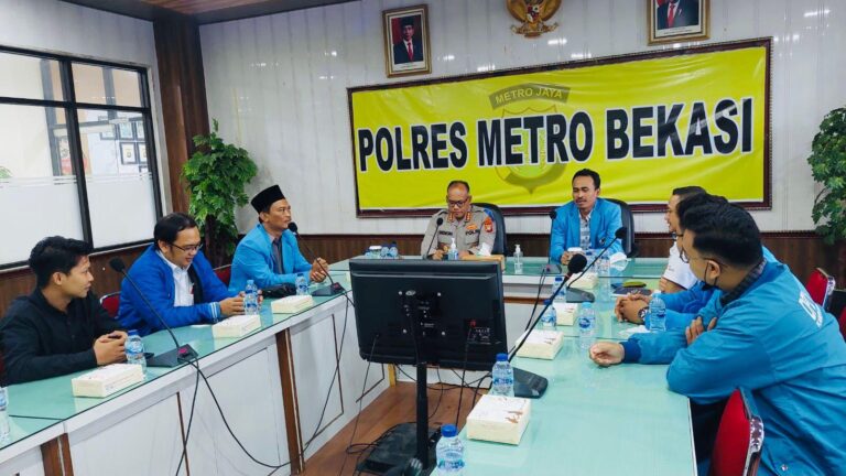 DPD KNPI Dukung Program Polres Metro Bekasi 1