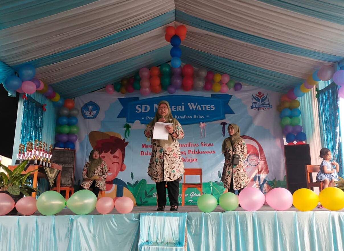 SDN Wates Desa Pangkal Jaya Laksanakan Samenan Kenaikan Kelas 1