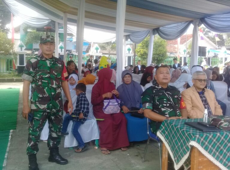 Danramil 0621-17 Nanggung Serta Babinsa Hadiri Acara Samenan SDN Parmun 2 1