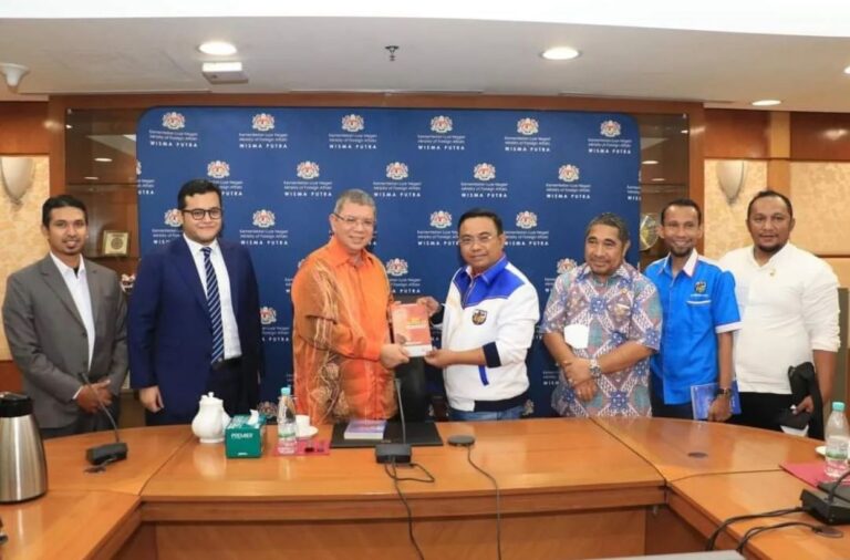 Didepan Menlu Malaysia, Haris Pertama Sampaikan Semangat Ekonomi Digital Malaysia dan Indonesia 1